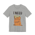 I Need فلوس Tee — Arabic Slang Streetwear Graphic T-Shirt | Amanihaus