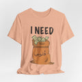 I Need فلوس Tee — Arabic Slang Streetwear Graphic T-Shirt | Amanihaus