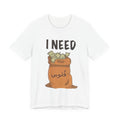 I Need فلوس Tee — Arabic Slang Streetwear Graphic T-Shirt | Amanihaus