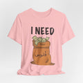 I Need فلوس Tee — Arabic Slang Streetwear Graphic T-Shirt | Amanihaus