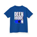 Deen Mode Kids Tee — Islamic Streetwear Graphic T-Shirt for Kids | Amanihaus