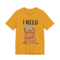 I Need فلوس Tee — Arabic Slang Streetwear Graphic T-Shirt | Amanihaus