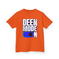 Deen Mode Kids Tee — Islamic Streetwear Graphic T-Shirt for Kids | Amanihaus