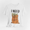 I Need فلوس Tee — Arabic Slang Streetwear Graphic T-Shirt | Amanihaus