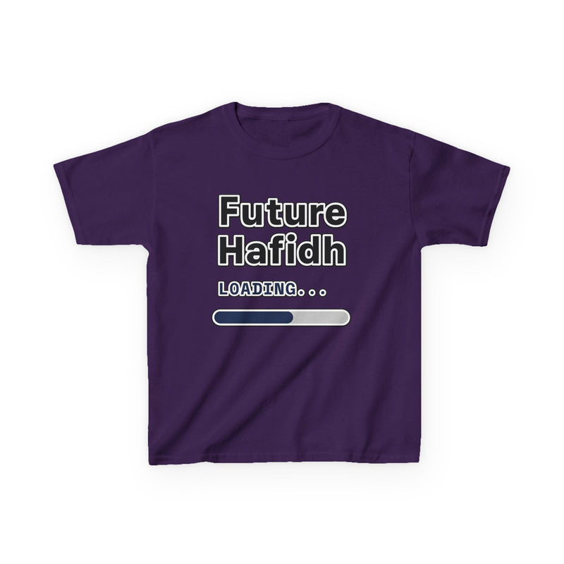 Future Hafidh Kids Tee — "Future Hafidh Loading…" Islamic Kids T-Shirt | Amanihaus