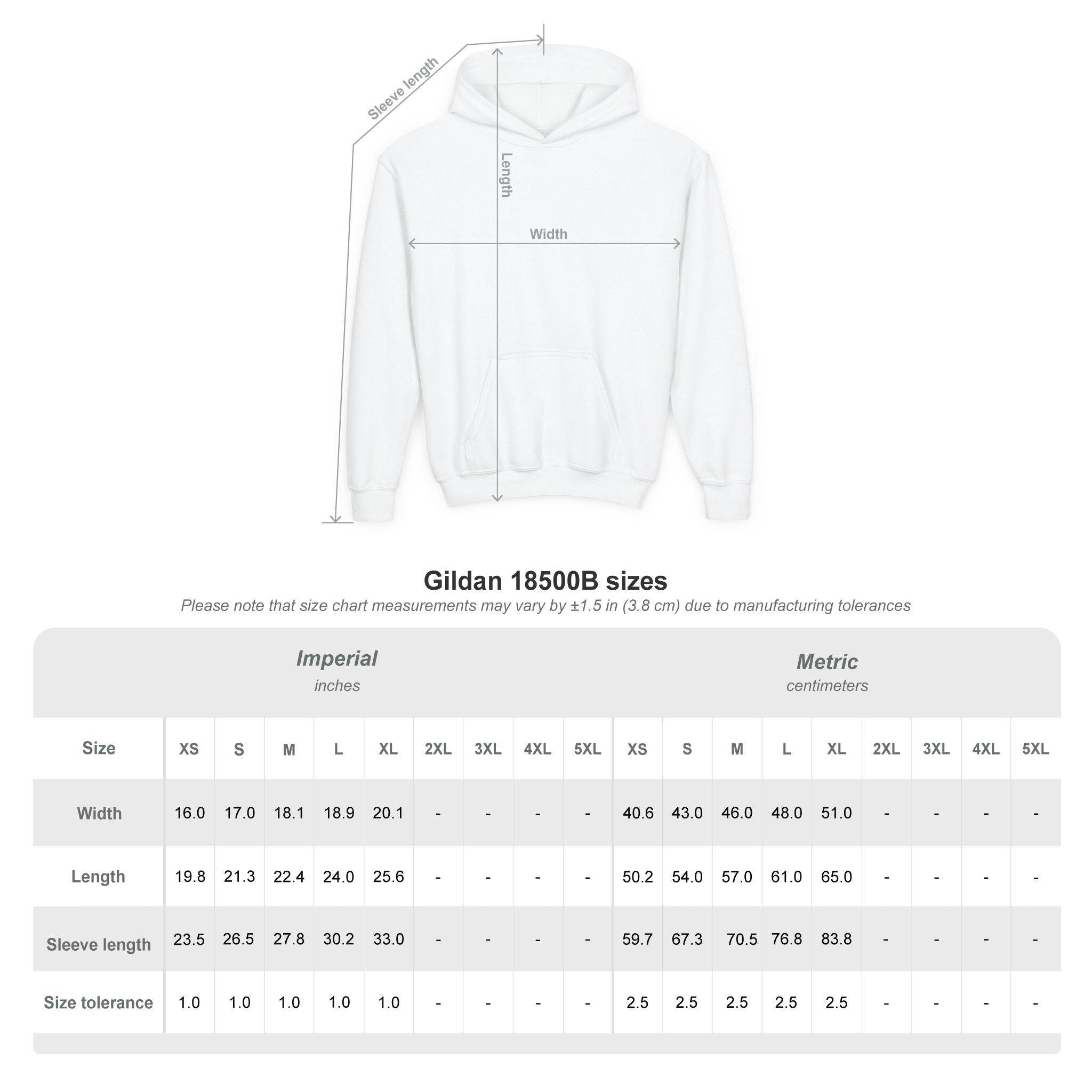Arabic Name Hoodie — Kids | Custom Calligraphy Youth Sweatshirt