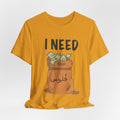 I Need فلوس Tee — Arabic Slang Streetwear Graphic T-Shirt | Amanihaus