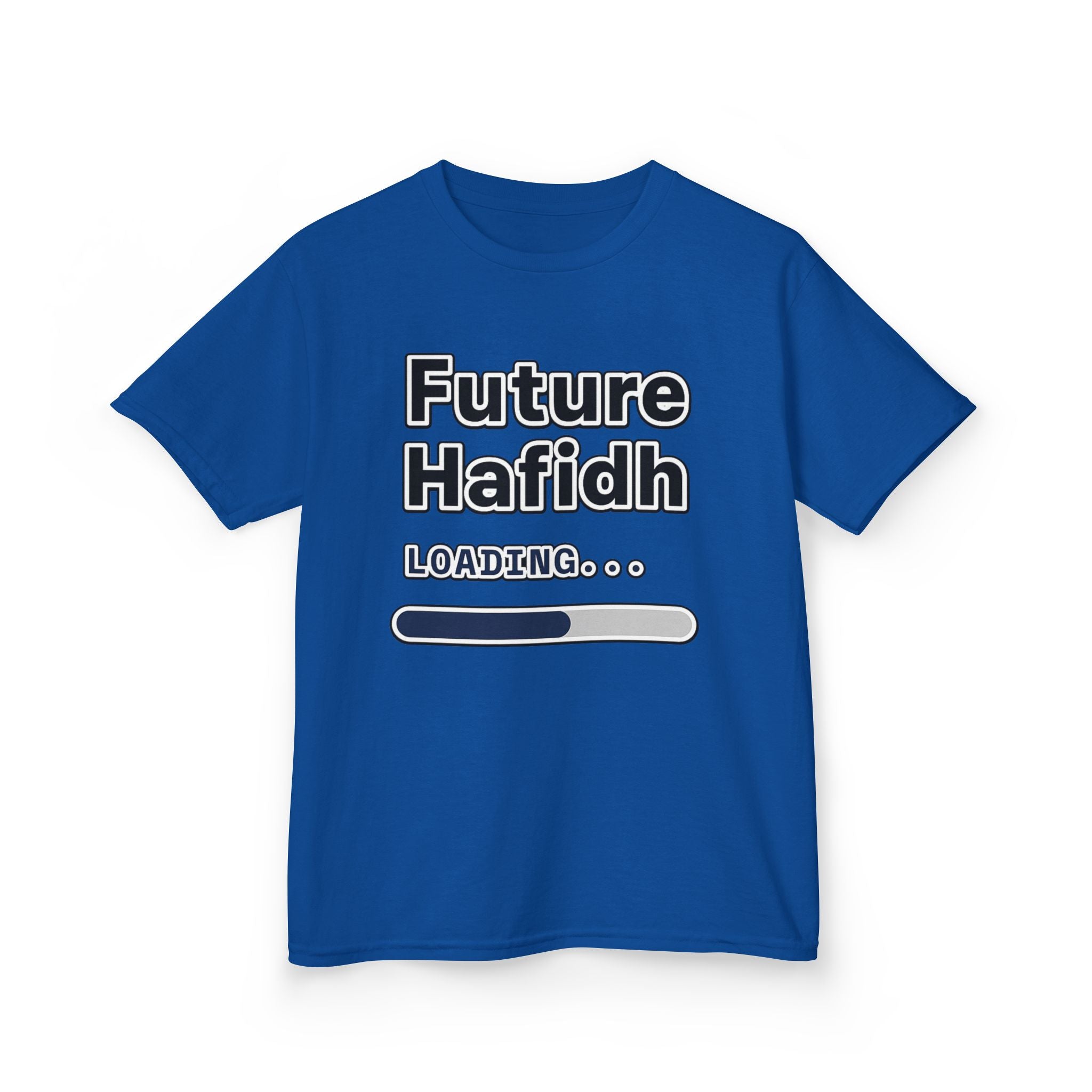 Future Hafidh Kids Tee — "Future Hafidh Loading…" Islamic Kids T-Shirt | Amanihaus