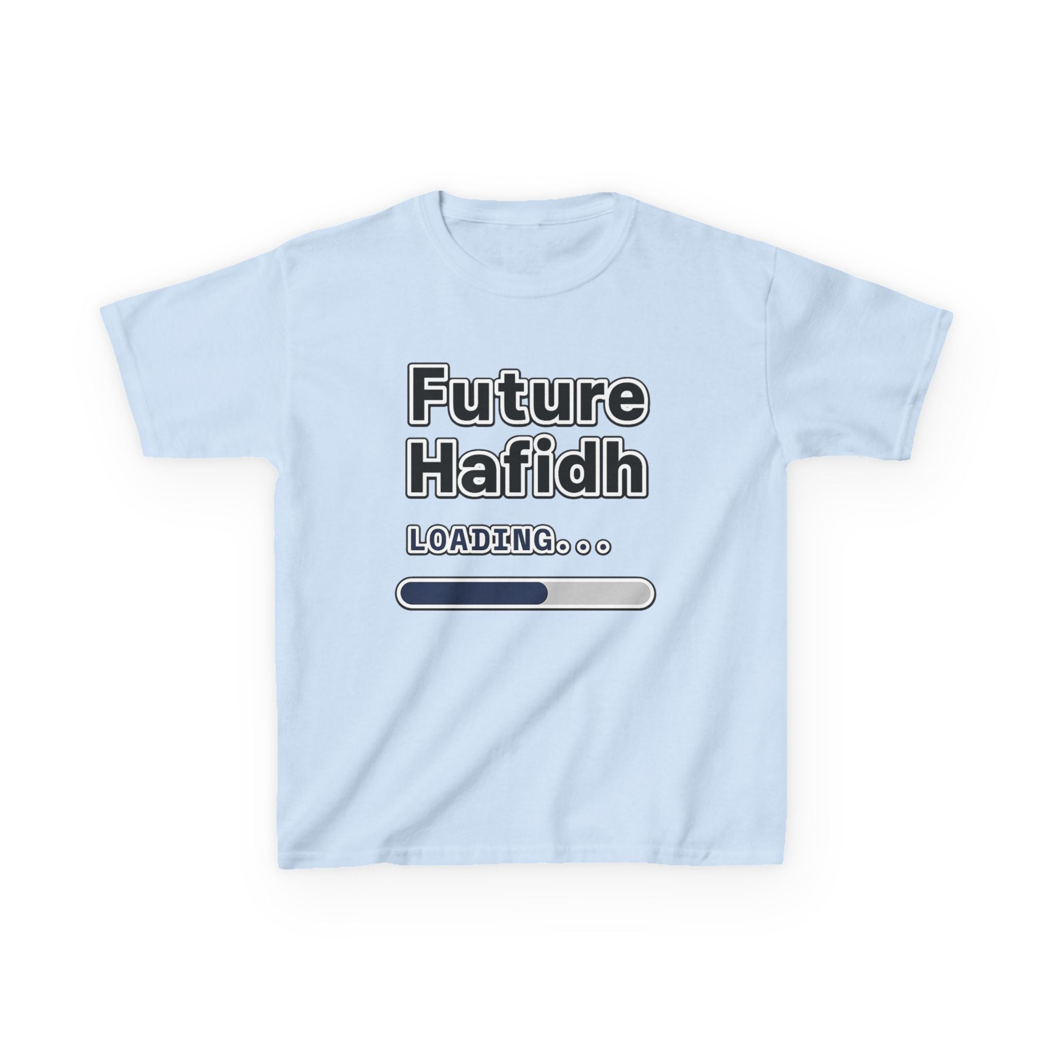Future Hafidh Kids Tee — "Future Hafidh Loading…" Islamic Kids T-Shirt | Amanihaus