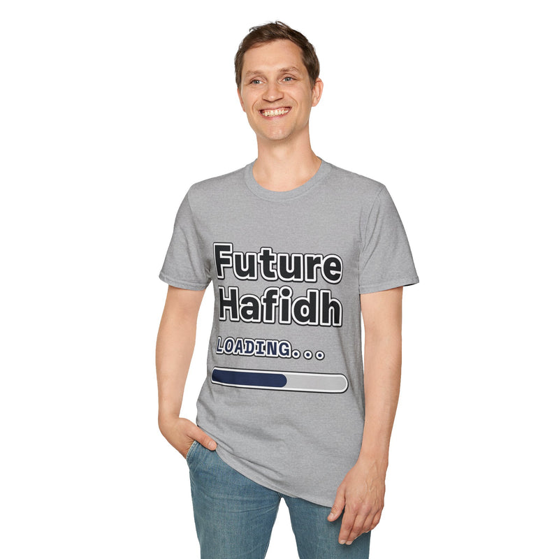 Future Hafidh T-Shirt — Islamic Memorization Gift (‘Future Hafidh Loading…’ Design)