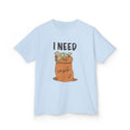 Kids I Need فلوس Tee — Arabic Slang Money Bag Graphic T-Shirt | Amanihaus