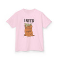 Kids I Need فلوس Tee — Arabic Slang Money Bag Graphic T-Shirt | Amanihaus