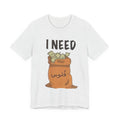 I Need فلوس Tee — Arabic Slang Streetwear Graphic T-Shirt | Amanihaus