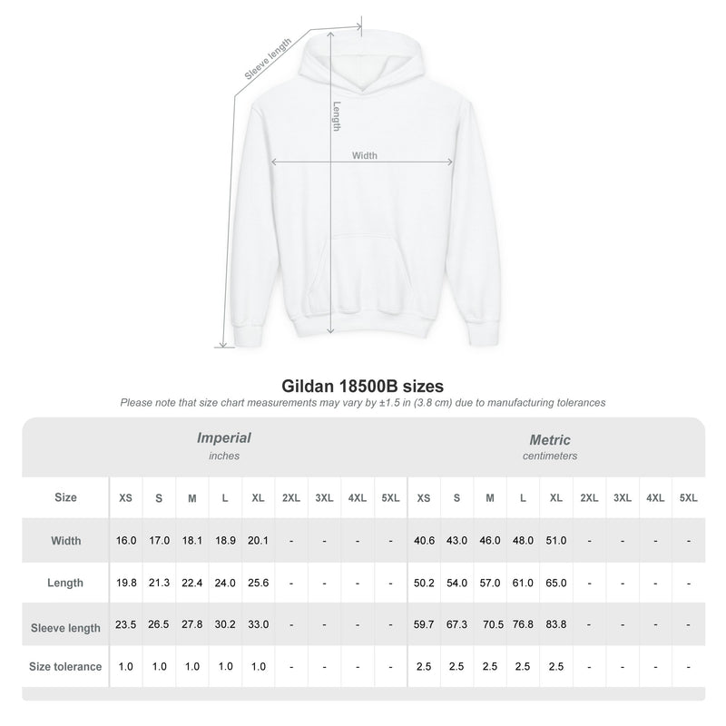 Arabic Name Hoodie — Kids | Custom Calligraphy Youth Sweatshirt