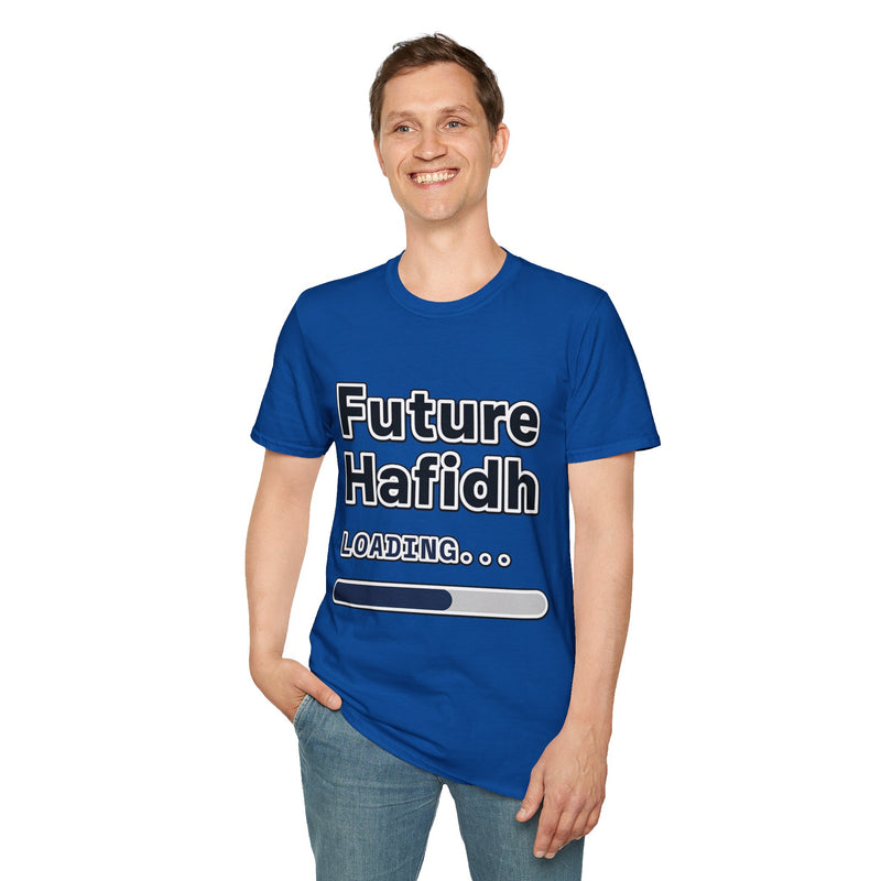 Future Hafidh T-Shirt — Islamic Memorization Gift (‘Future Hafidh Loading…’ Design)