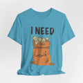 I Need فلوس Tee — Arabic Slang Streetwear Graphic T-Shirt | Amanihaus
