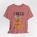 I Need فلوس Tee — Arabic Slang Streetwear Graphic T-Shirt | Amanihaus