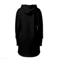 Arabic Name Hoodie Dress — Custom Calligraphy | Modest Streetwear